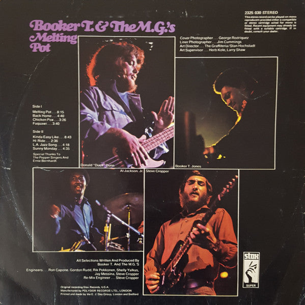 Booker T & The MG's - Melting Pot - The Funkadoobian