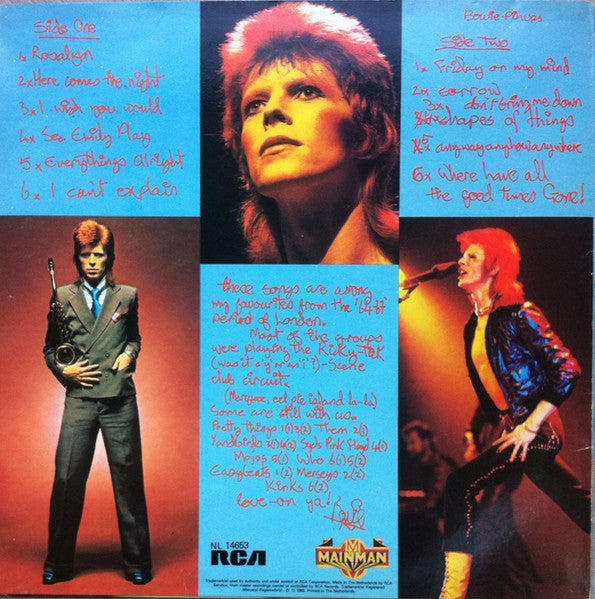 David Bowie - Pin Ups - The Funkadoobian