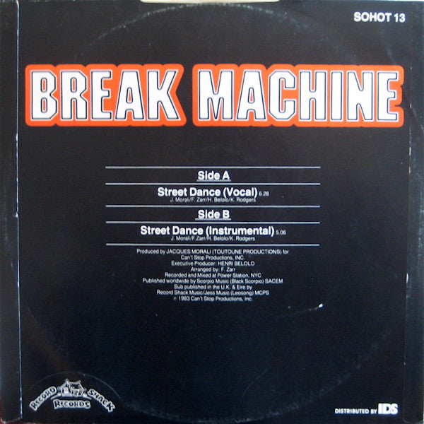 Break Machine - Street Dance - The Funkadoobian
