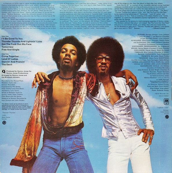 Brothers Johnson - Look Out For #1 - The Funkadoobian