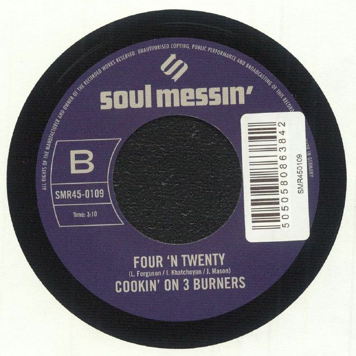 Cookin' On 3 Burners - This Girl / Four 'N Twenty