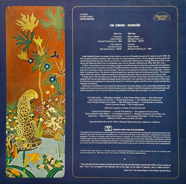 Cal Tjader - Huracán - The Funkadoobian