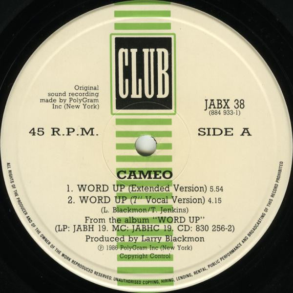 Cameo - Word Up - The Funkadoobian