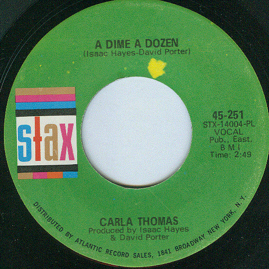 Carla Thomas - A Dime A Dozen - The Funkadoobian