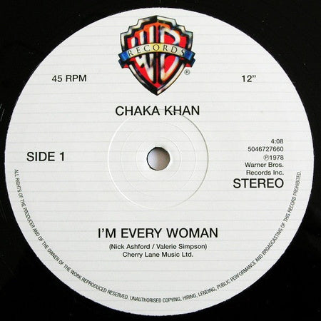 Chaka Khan / Rufus & Chaka Khan - I'm Every Woman / Ain't Nobody - The Funkadoobian