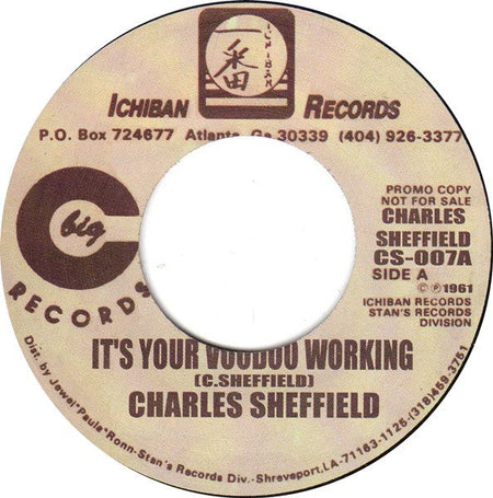 Charles Sheffield / Clarence Carter - It's Your Voodoo Working / Messin' With My Mind - The Funkadoobian