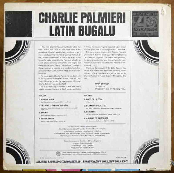 Charlie Palmieri - Latin Bugalu - The Funkadoobian