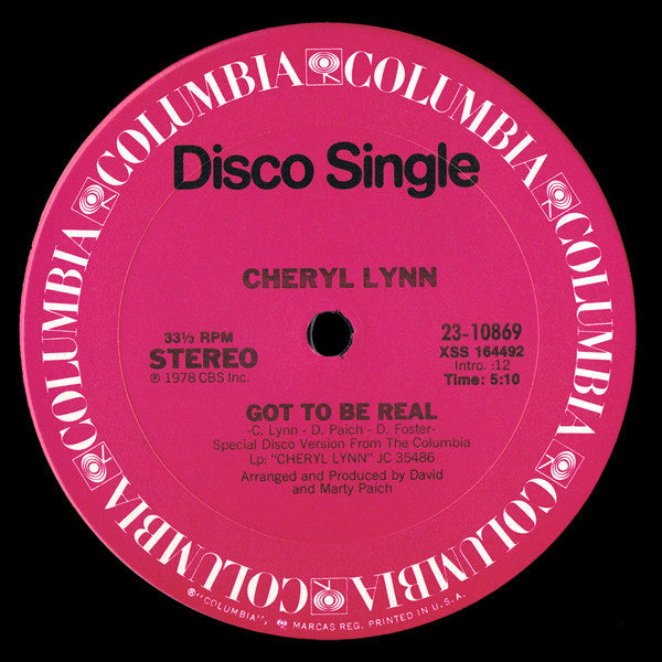 Cheryl Lynn - Got To Be Real / Star Love - The Funkadoobian
