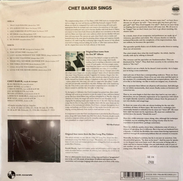 Chet Baker - Chet Baker Sings - The Funkadoobian