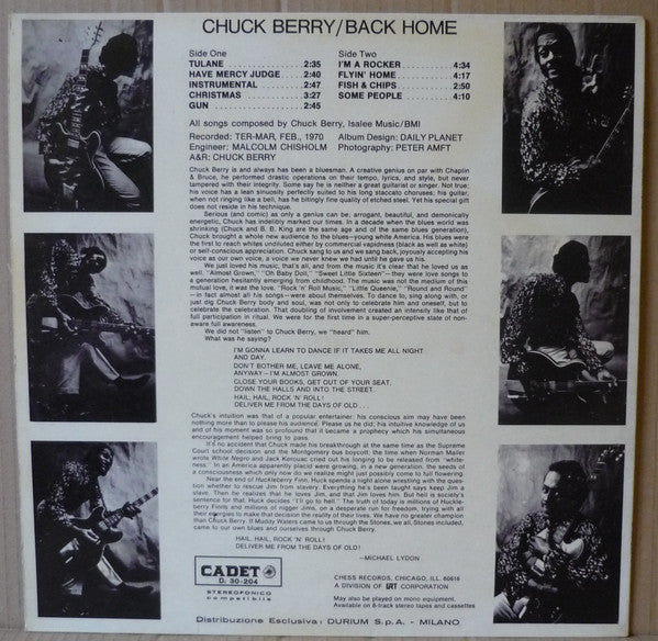 Chuck Berry - Back Home