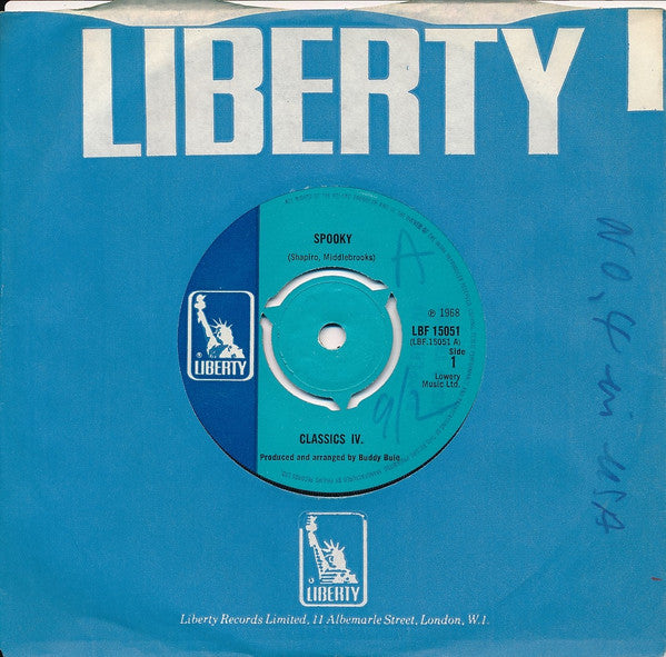 The Classics IV - Spooky / Poor People - The Funkadoobian