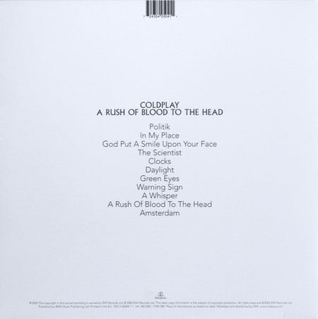 Coldplay - A Rush Of Blood To The Head - The Funkadoobian