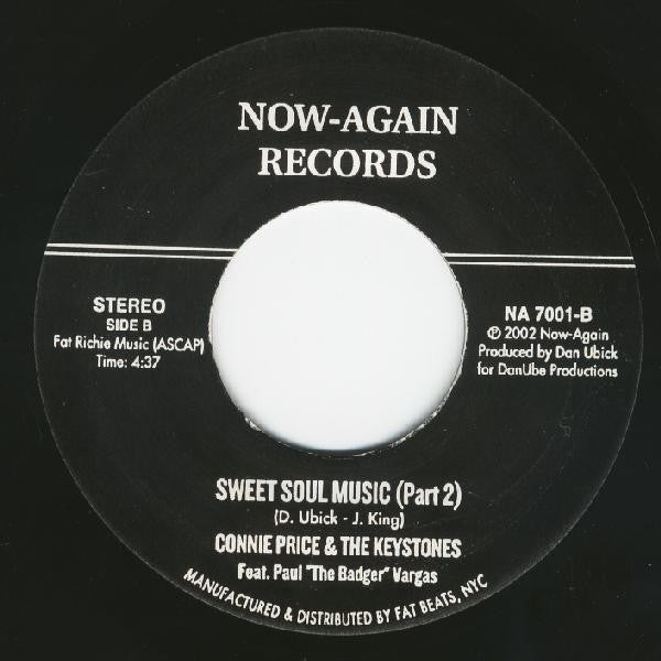 Connie Price & The Keystones - The Badger / Sweet Soul Music (Part 2) - The Funkadoobian