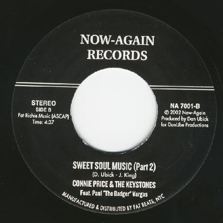 Connie Price & The Keystones - The Badger / Sweet Soul Music (Part 2) - The Funkadoobian