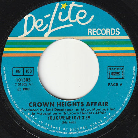 Crown Heights Affair - You Gave Me Love - The Funkadoobian