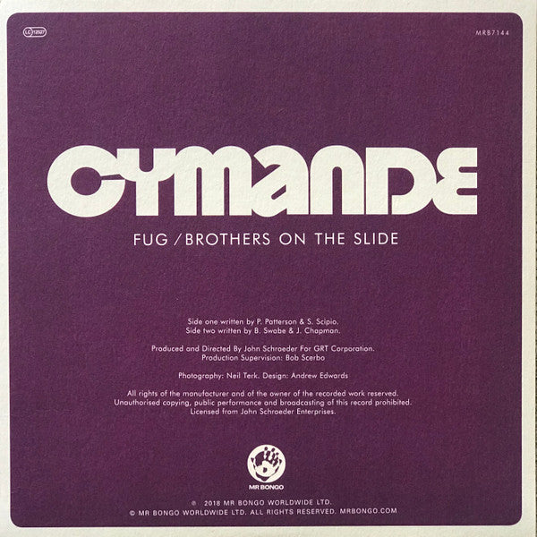Cymande - Fug / Brothers On The Slide - The Funkadoobian