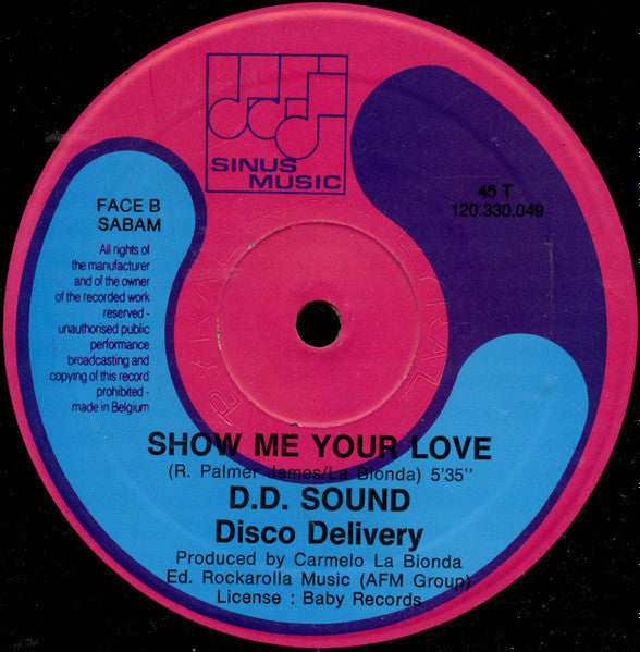 D.D. Sound - She's Not A Disco Lady / Show Me Your Love - The Funkadoobian