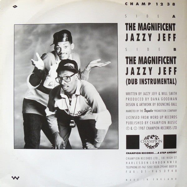 DJ Jazzy Jeff & The Fresh Prince - The Magnificent Jazzy Jeff - The Funkadoobian