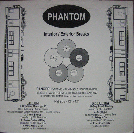 DJ Phantom (7) - Phantom Breaks - The Funkadoobian