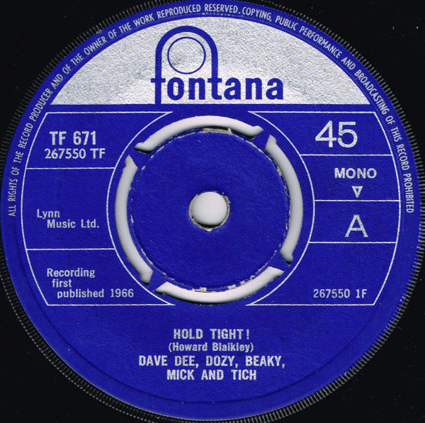 Dave Dee Dozy Beaky Mick & Tich - Hold Tight! - The Funkadoobian