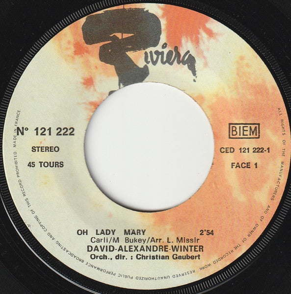 David Alexandre Winter - Oh Lady Mary - The Funkadoobian