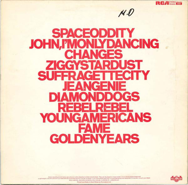 David Bowie - ChangesOneBowie - The Funkadoobian