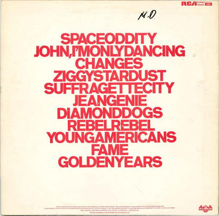 David Bowie - ChangesOneBowie - The Funkadoobian