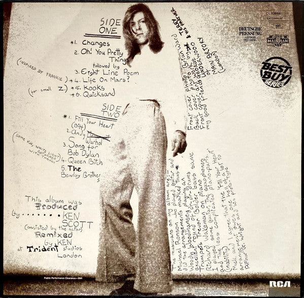 David Bowie - Hunky Dory - The Funkadoobian