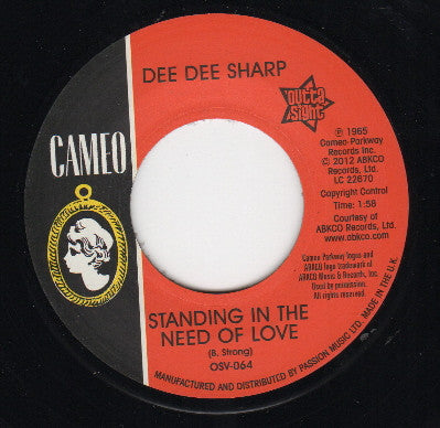 Dee Dee Sharp - Comin' Home Baby / Standing In The Need Of Love - The Funkadoobian