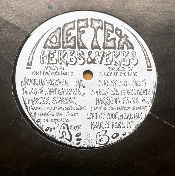 Def Tex - Herbs & Verbs EP - The Funkadoobian