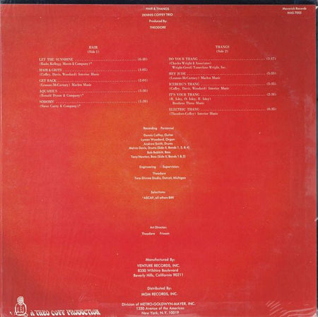 Dennis Coffey Trio - Hair And Thangs - The Funkadoobian