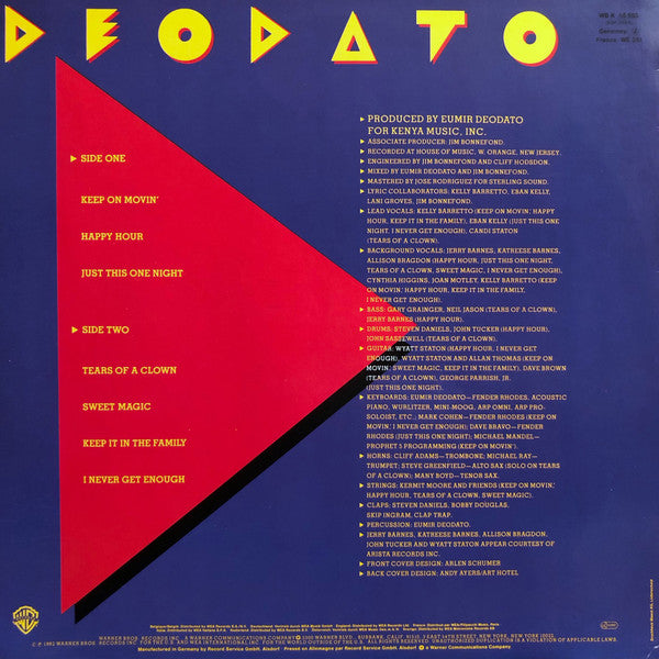 Eumir Deodato - Happy Hour - The Funkadoobian