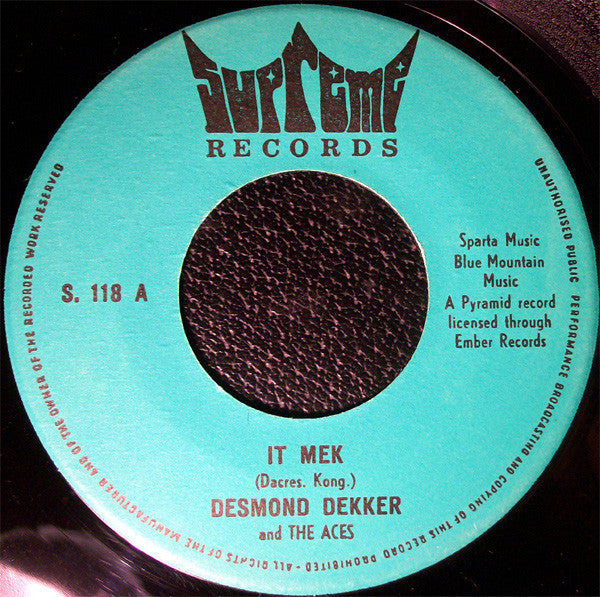 Desmond Dekker & The Aces - It Miek / My Precious Love