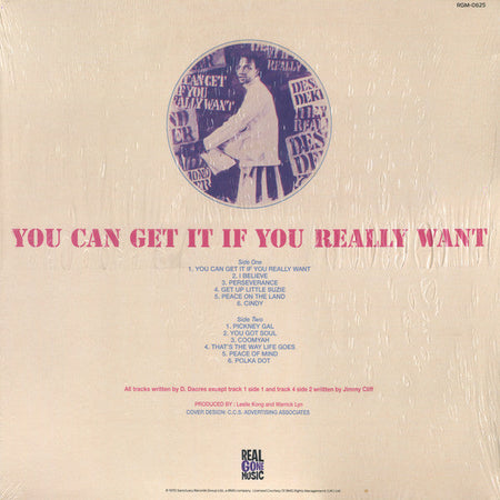 Desmond Dekker - You Can Get It If You Really Want - The Funkadoobian