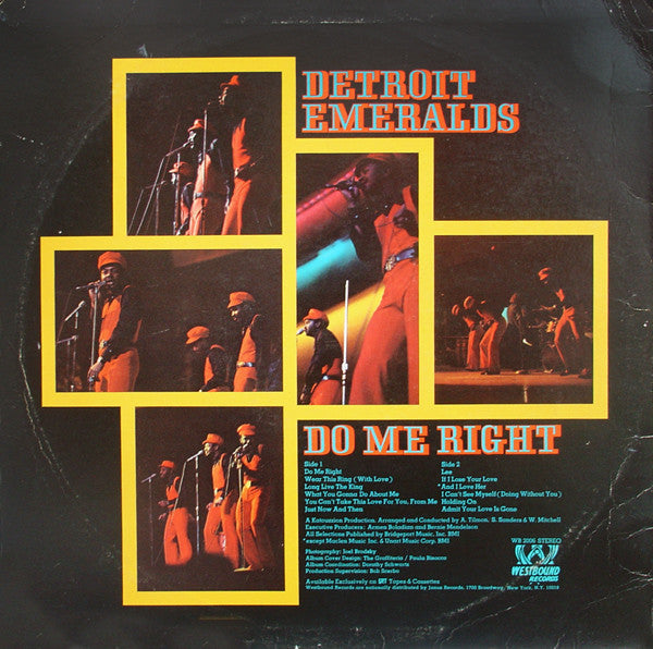 Detroit Emeralds - Do Me Right - The Funkadoobian