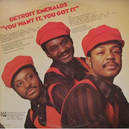 Detroit Emeralds - You Want It You Got It - The Funkadoobian