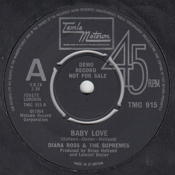 The Supremes - Baby Love / Ask Any Girl - The Funkadoobian