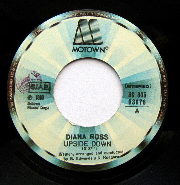 Diana Ross - Upside Down Pic Cover