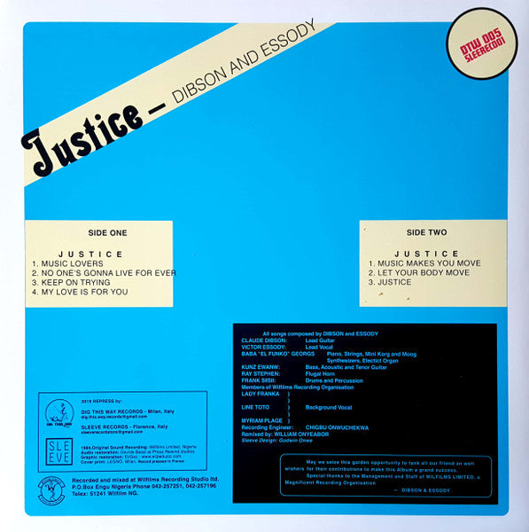 Dibson & Essody - Justice - The Funkadoobian