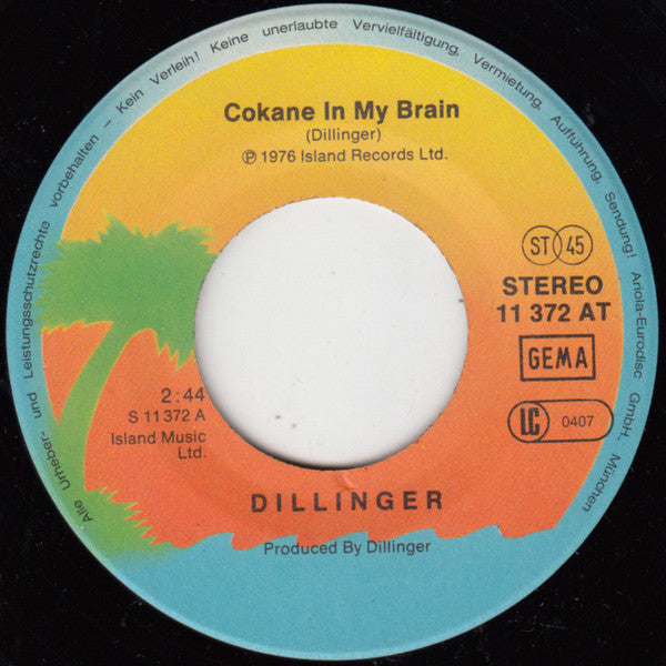Dillinger - Cokane In My Brain