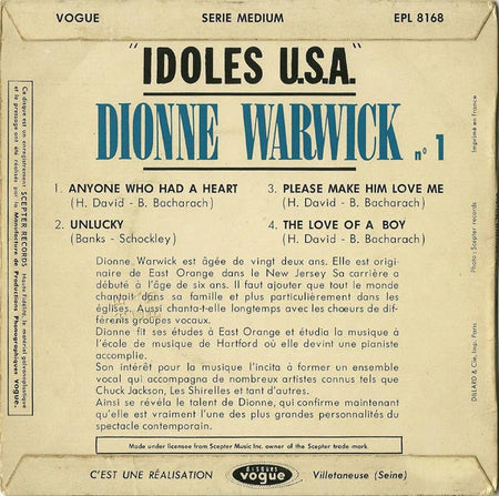 Dionne Warwick - Anyone Who Had A Heart - The Funkadoobian