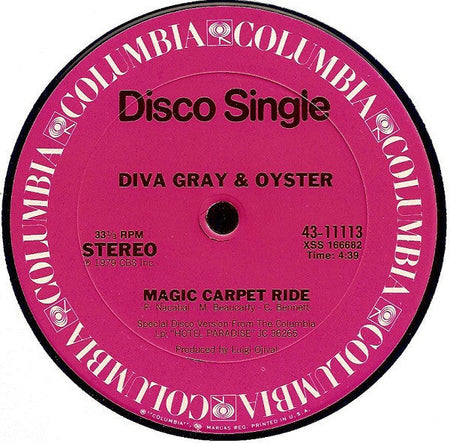 Diva Gray & Oyster (2) - St. Tropez / Magic Carpet Ride - The Funkadoobian