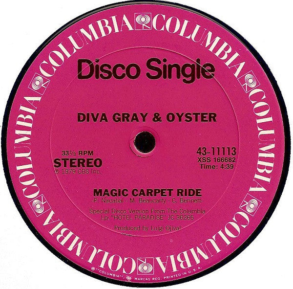 Diva Gray & Oyster (2) - St. Tropez / Magic Carpet Ride - The Funkadoobian