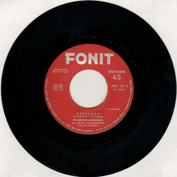 Domenico Modugno - Lettera Di Un Soldato / Alleluja