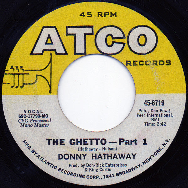 Donny Hathaway - The Ghetto - The Funkadoobian