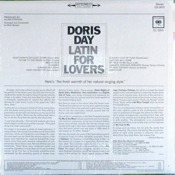 Doris Day - Latin For Lovers - The Funkadoobian
