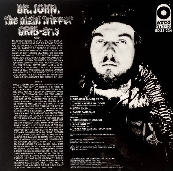 Dr. John The Night Tripper - Gris-Gris - The Funkadoobian