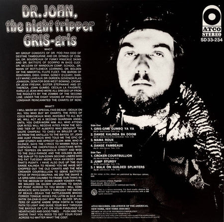 Dr. John The Night Tripper - Gris-Gris - The Funkadoobian