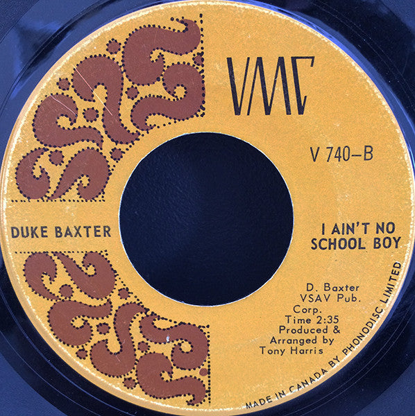 Duke Baxter - Everybody Knows Matilda / I Ain't No School Boy - The Funkadoobian