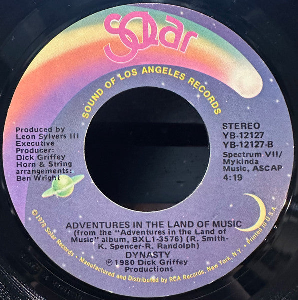 Dynasty - Do Me Right/Adventures in the Land of Music